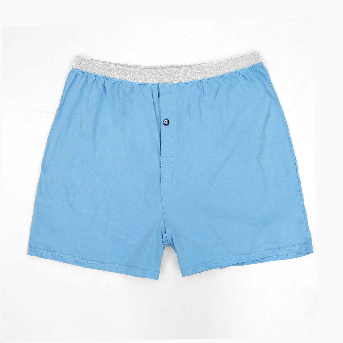 One Button Fly Pack Of 2 Boxer Shorts For Men (FL-11697)